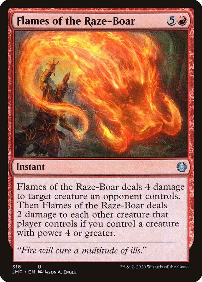 Flames of the Raze-Boar [Jumpstart] | Gear Gaming Bentonville