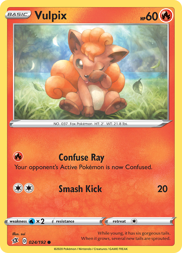 Vulpix (024/192) [Sword & Shield: Rebel Clash] | Gear Gaming Bentonville