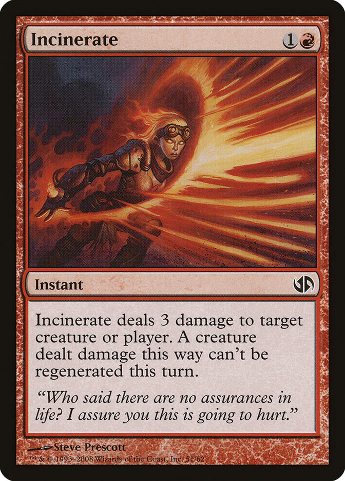 Incinerate [Duel Decks: Jace vs. Chandra] | Gear Gaming Bentonville
