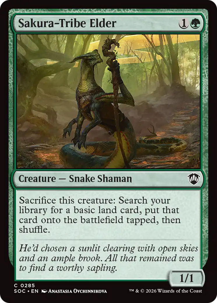 Sakura-Tribe Elder [Secrets of Strixhaven Commander] | Gear Gaming Bentonville