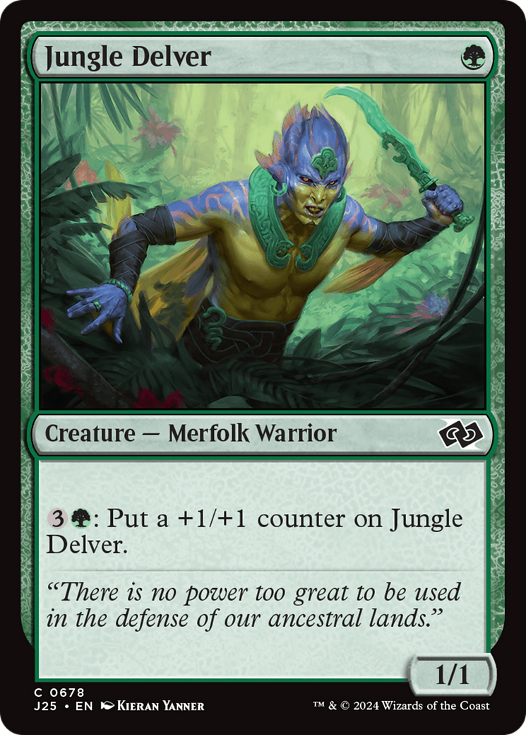 Jungle Delver [Foundations Jumpstart] | Gear Gaming Bentonville