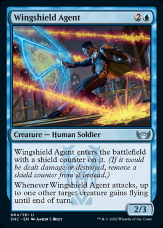 Wingshield Agent [Streets of New Capenna] | Gear Gaming Bentonville