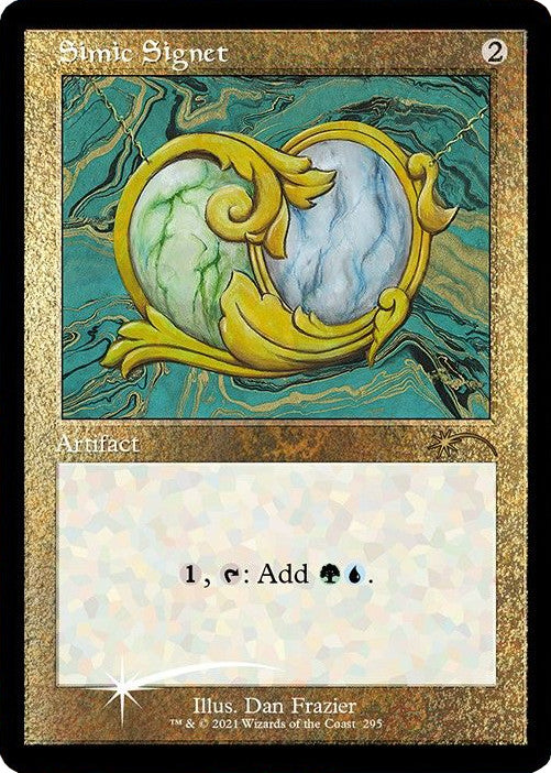 Simic Signet (Retro) (Foil Etched) [Secret Lair Drop Series] | Gear Gaming Bentonville