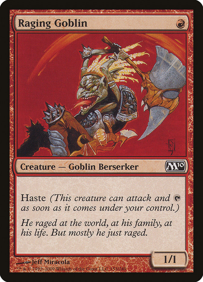 Raging Goblin [Magic 2010] | Gear Gaming Bentonville