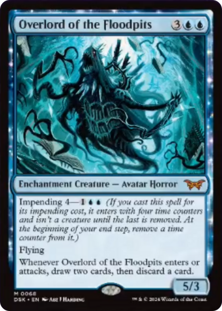 Overlord of the Floodpits [Duskmourn: House of Horror] | Gear Gaming Bentonville