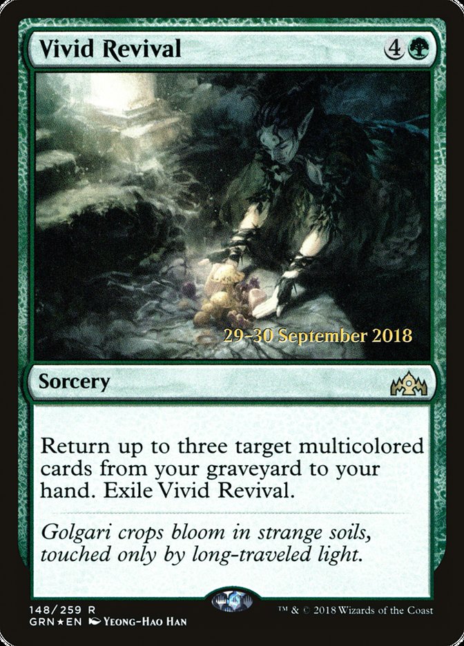Vivid Revival [Guilds of Ravnica Prerelease Promos] | Gear Gaming Bentonville