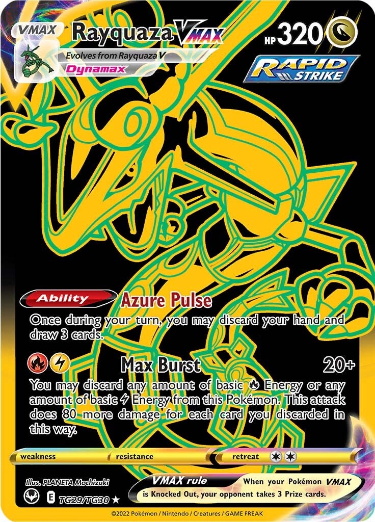 Rayquaza VMAX (TG29/TG30) [Sword & Shield: Silver Tempest] | Gear Gaming Bentonville