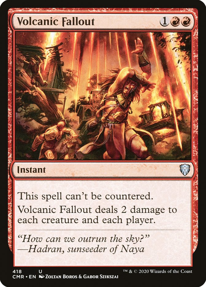 Volcanic Fallout [Commander Legends] | Gear Gaming Bentonville