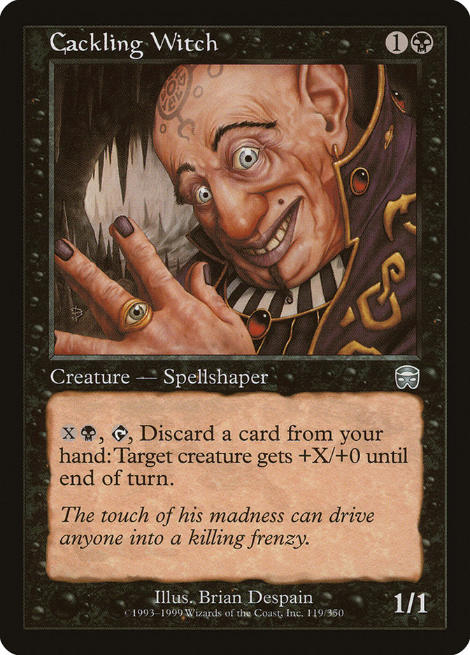 Cackling Witch [Mercadian Masques] | Gear Gaming Bentonville