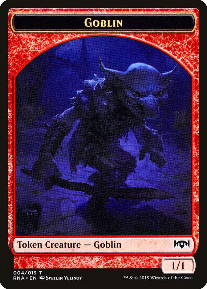 Goblin Token [Ravnica Allegiance Tokens] | Gear Gaming Bentonville