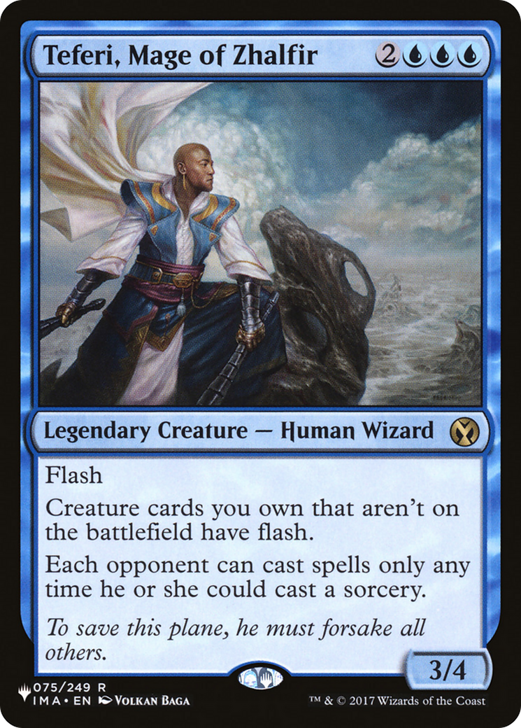 Teferi, Mage of Zhalfir [The List Reprints] | Gear Gaming Bentonville