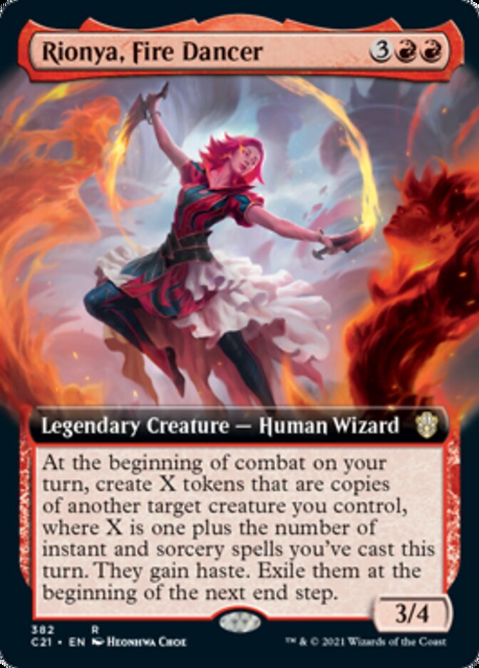 Rionya, Fire Dancer (Extended Art) [Commander 2021] | Gear Gaming Bentonville
