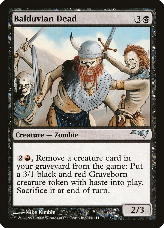 Balduvian Dead [Coldsnap Theme Decks] | Gear Gaming Bentonville