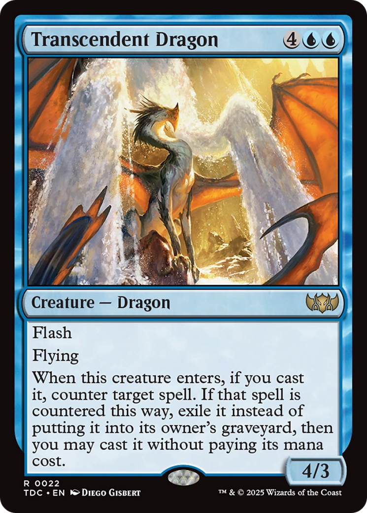 Transcendent Dragon [Tarkir: Dragonstorm Commander] | Gear Gaming Bentonville