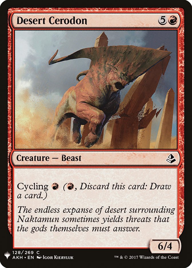 Desert Cerodon [Mystery Booster] | Gear Gaming Bentonville