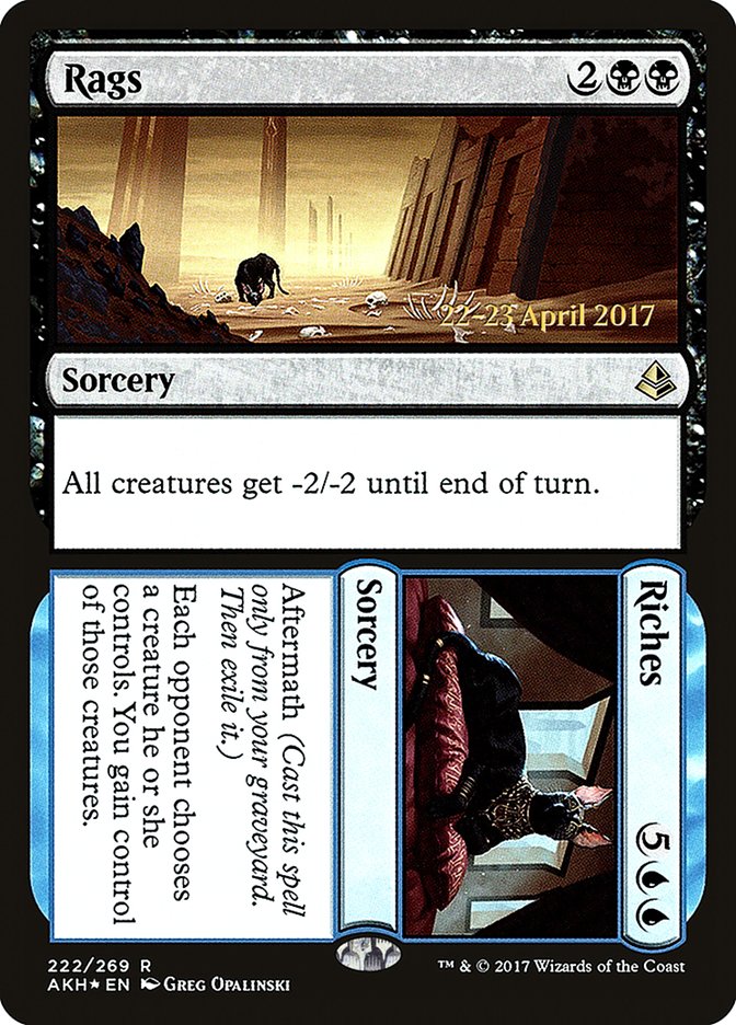 Rags // Riches [Amonkhet Prerelease Promos] | Gear Gaming Bentonville