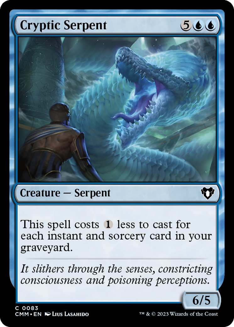 Cryptic Serpent [Commander Masters] | Gear Gaming Bentonville