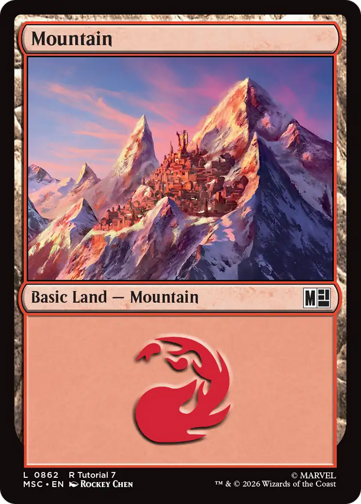 Mountain (0862) [Marvel Super Heroes Commander] | Gear Gaming Bentonville