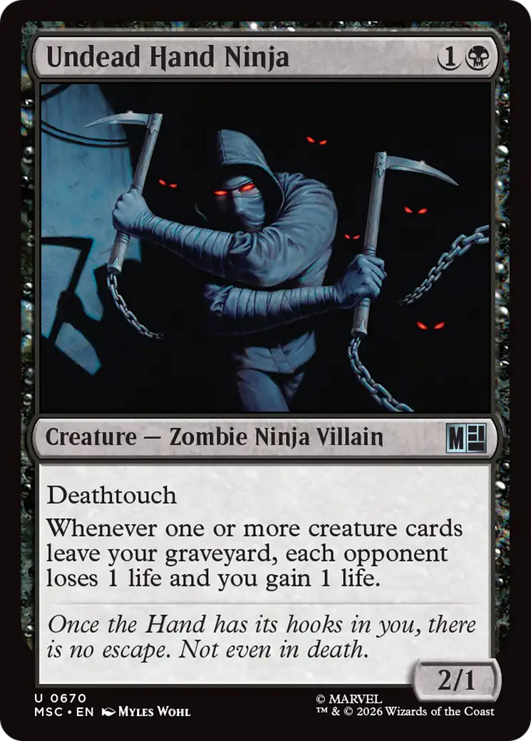 Undead Hand Ninja [Marvel Super Heroes Commander] | Gear Gaming Bentonville