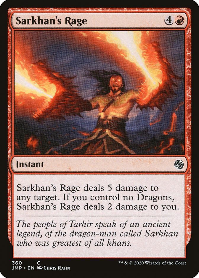 Sarkhan's Rage [Jumpstart] | Gear Gaming Bentonville