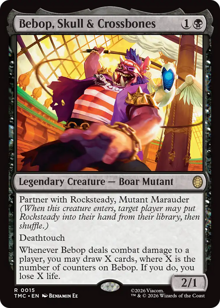 Bebop, Skull & Crossbones [Teenage Mutant Ninja Turtles Commander] | Gear Gaming Bentonville