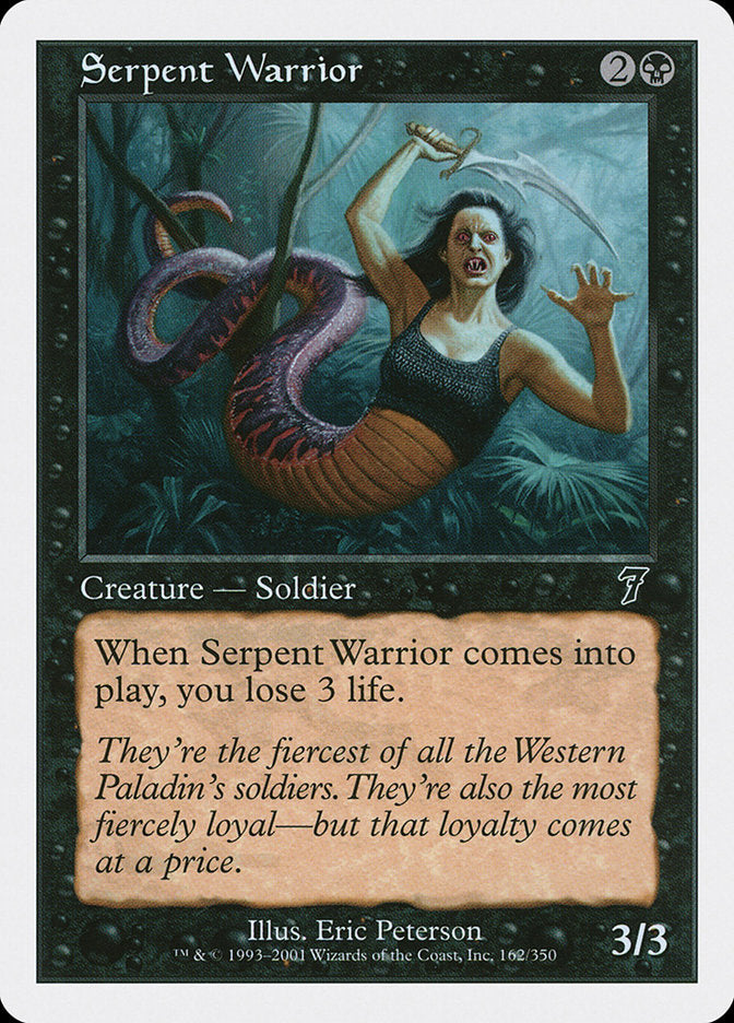 Serpent Warrior [Seventh Edition] | Gear Gaming Bentonville