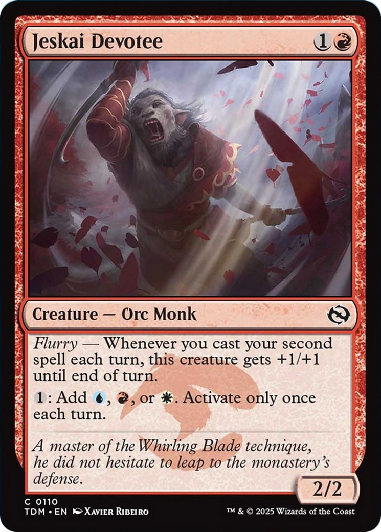 Jeskai Devotee [Tarkir: Dragonstorm] | Gear Gaming Bentonville