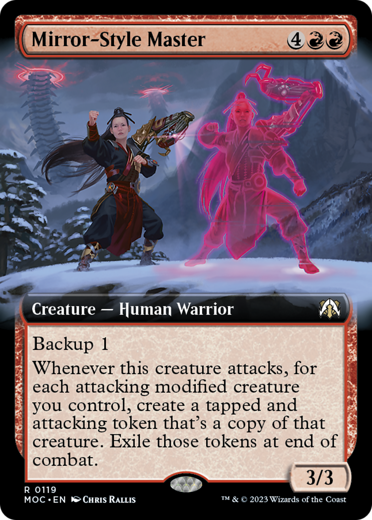 Mirror-Style Master (Extended Art) [March of the Machine Commander] | Gear Gaming Bentonville