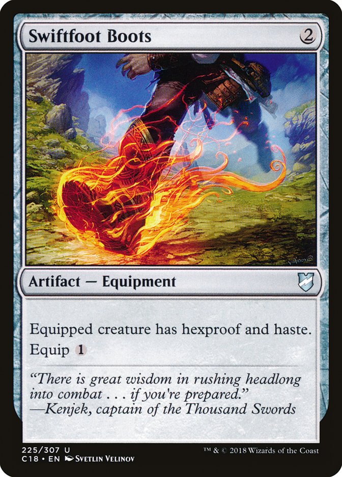 Swiftfoot Boots [Commander 2018] | Gear Gaming Bentonville