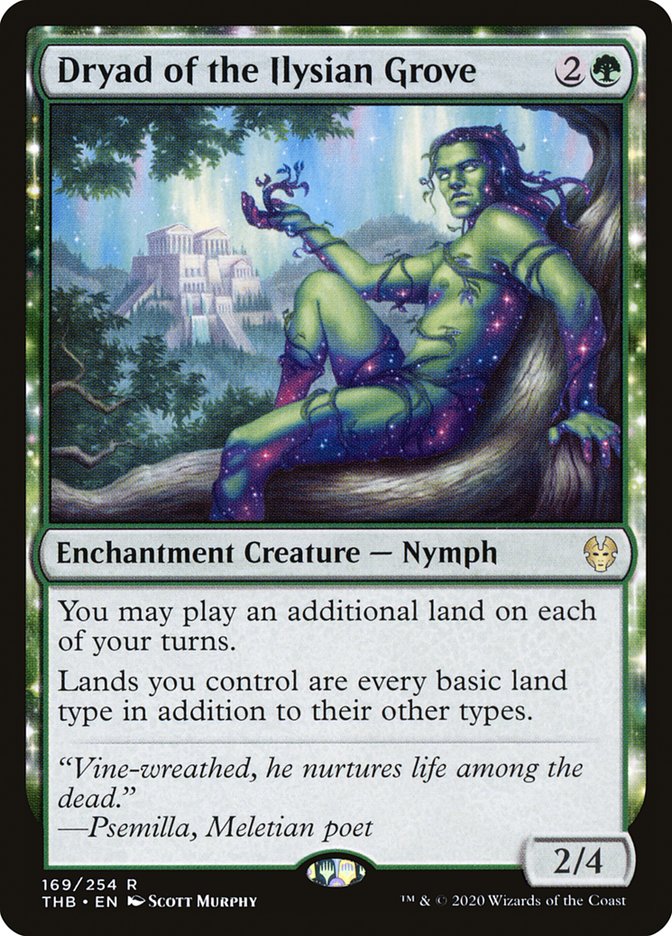 Dryad of the Ilysian Grove [Theros Beyond Death] | Gear Gaming Bentonville