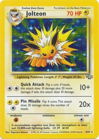 Jolteon (4/64) [Jungle Unlimited] | Gear Gaming Bentonville