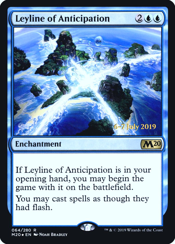 Leyline of Anticipation [Core Set 2020 Prerelease Promos] | Gear Gaming Bentonville