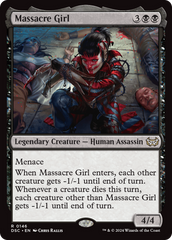 Massacre Girl [Duskmourn: House of Horror Commander] | Gear Gaming Bentonville