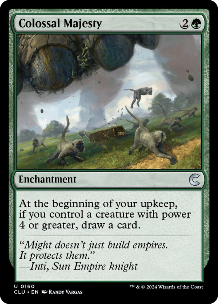 Colossal Majesty [Ravnica: Clue Edition] | Gear Gaming Bentonville