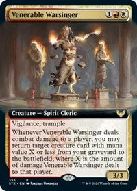 Venerable Warsinger (Extended Art) [Strixhaven: School of Mages] | Gear Gaming Bentonville