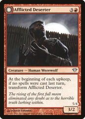 Afflicted Deserter // Werewolf Ransacker [Dark Ascension] | Gear Gaming Bentonville