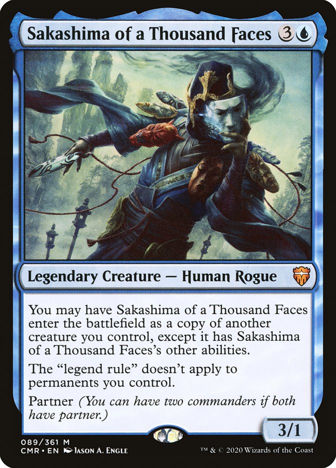 Sakashima of a Thousand Faces [Commander Legends] | Gear Gaming Bentonville