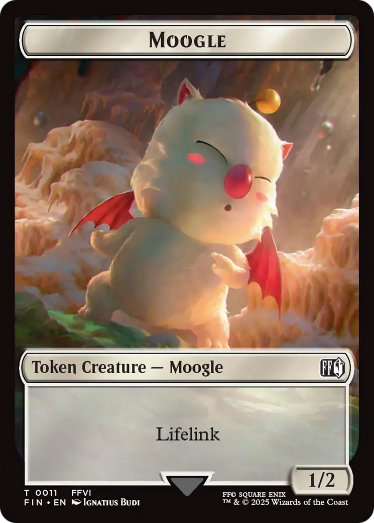 Moogle (0011) // Copy (0001) Double-Sided Token [FINAL FANTASY Tokens] | Gear Gaming Bentonville