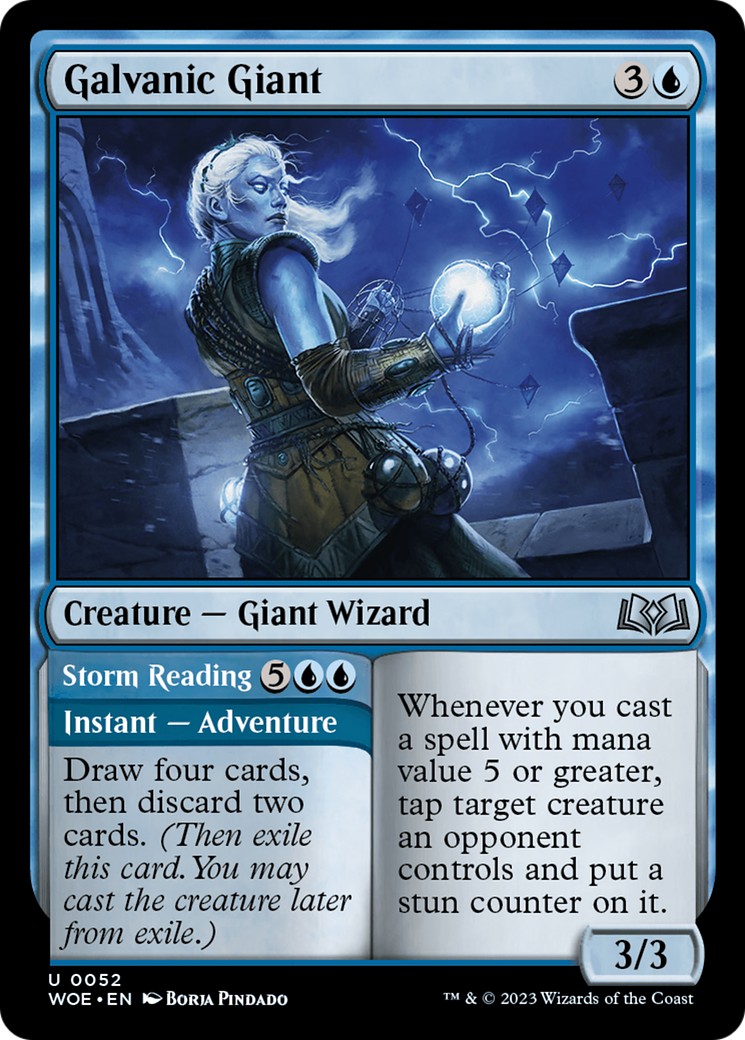 Galvanic Giant // Storm Reading [Wilds of Eldraine] | Gear Gaming Bentonville