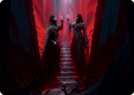 Vampires' Vengeance Art Card [Innistrad: Crimson Vow Art Series] | Gear Gaming Bentonville