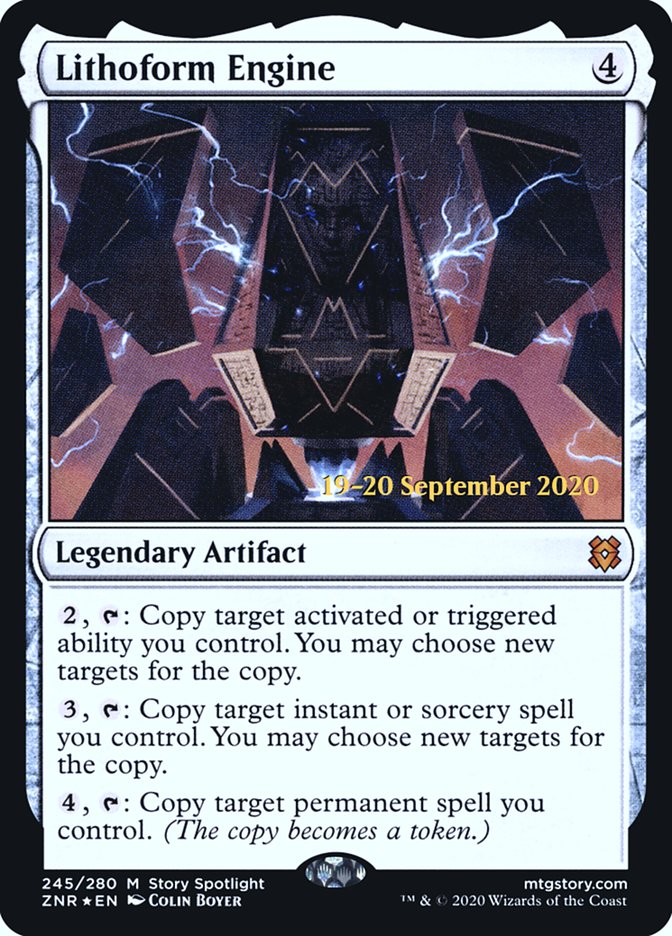 Lithoform Engine [Zendikar Rising Prerelease Promos] | Gear Gaming Bentonville