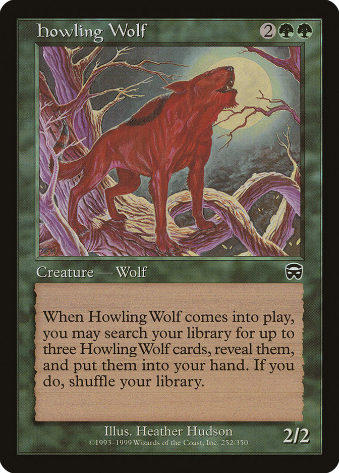 Howling Wolf [Mercadian Masques] | Gear Gaming Bentonville
