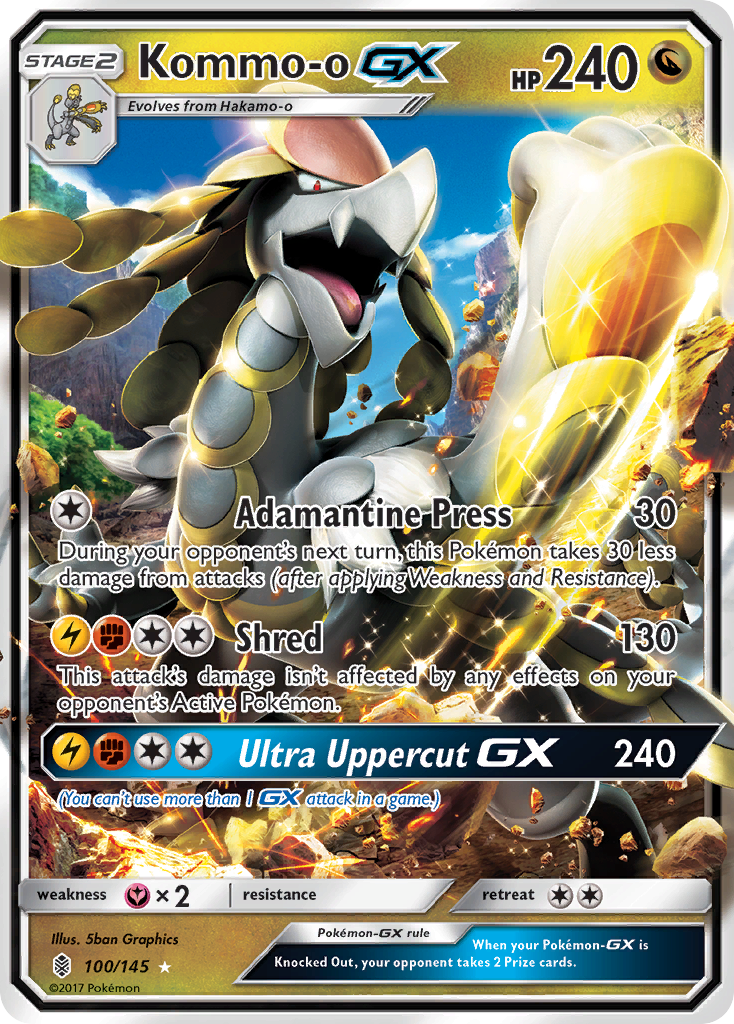 Kommo-o GX (100/145) [Sun & Moon: Guardians Rising] | Gear Gaming Bentonville