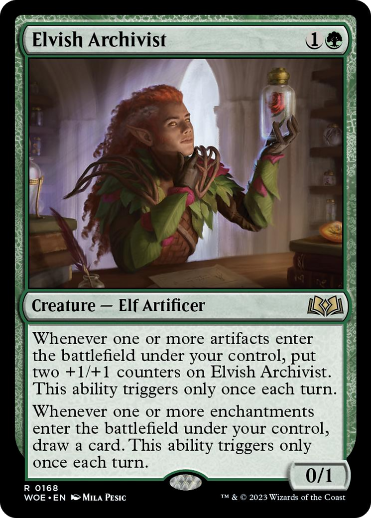 Elvish Archivist [Wilds of Eldraine] | Gear Gaming Bentonville