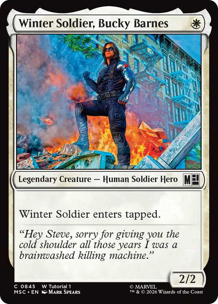 Winter Soldier, Bucky Barnes [Marvel Super Heroes Commander] | Gear Gaming Bentonville