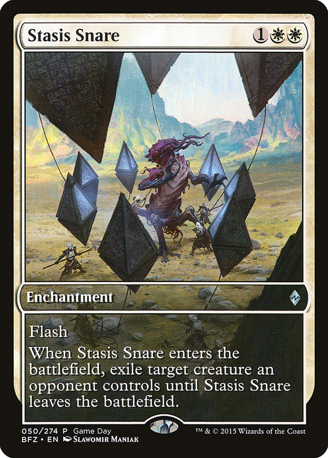 Stasis Snare (Game Day) [Battle for Zendikar Promos] | Gear Gaming Bentonville