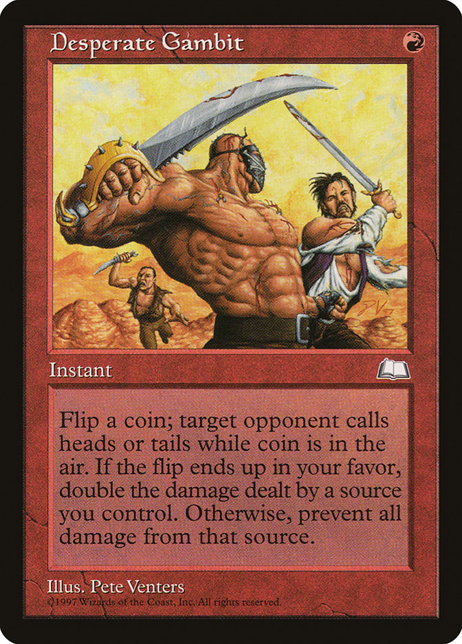 Desperate Gambit [Weatherlight] | Gear Gaming Bentonville