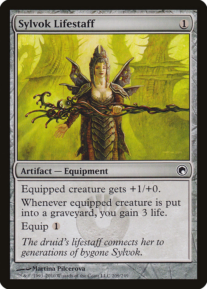 Sylvok Lifestaff [Scars of Mirrodin] | Gear Gaming Bentonville