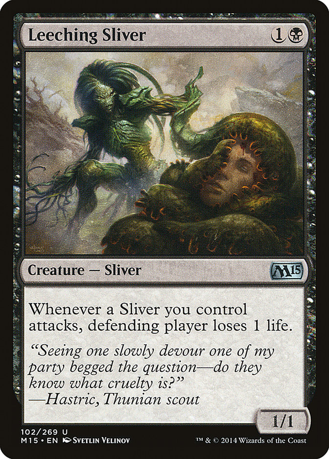 Leeching Sliver [Magic 2015] | Gear Gaming Bentonville
