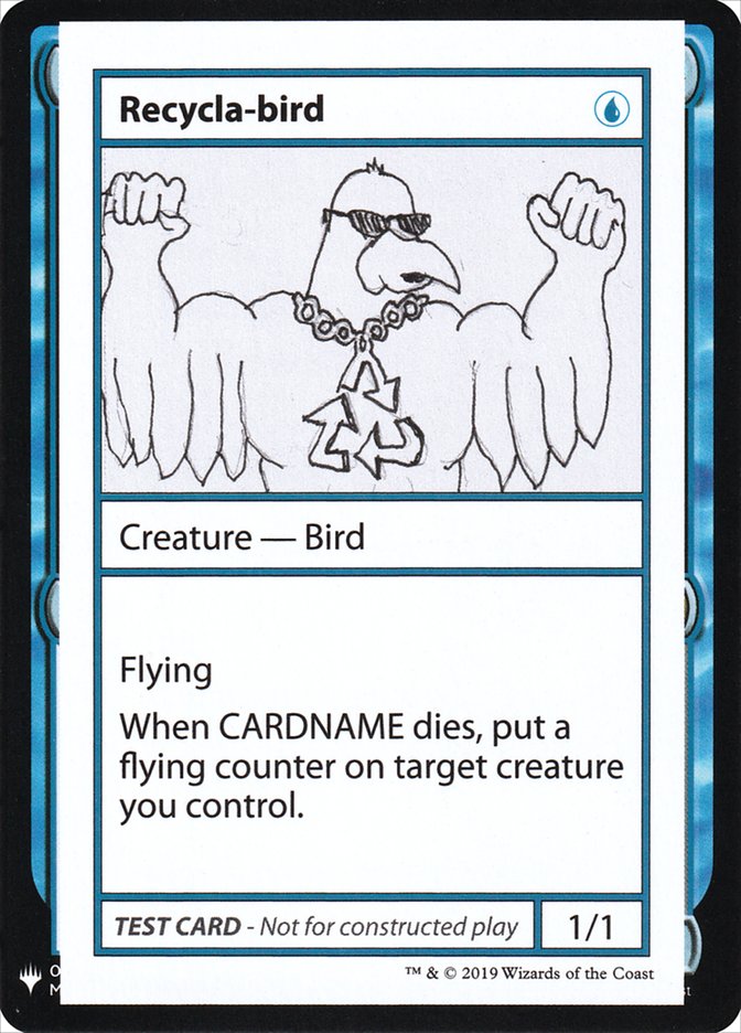 Recycla-bird [Mystery Booster Playtest Cards] | Gear Gaming Bentonville